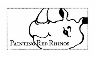 PAINTING RED RHINOS logo