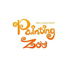PAINTING ZOO WHAT A COLORFUL WORLD! logo