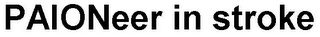 PAIONEER IN STROKE logo