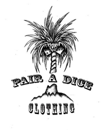 PAIR A DICE CLOTHING logo