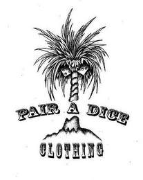 PAIR A DICE CLOTHING logo