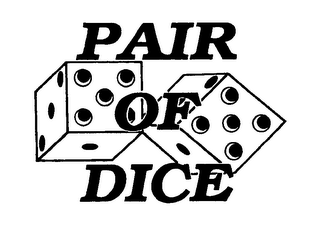 PAIR OF DICE logo