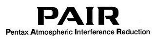 PAIR PENTAX ATMOSPHERIC INTERFERENCE REDUCTION logo