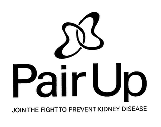 PAIR UP JOIN THE FIGHT TO PREVENT KIDNEY DISEASE logo