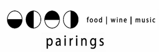 PAIRINGS FOOD |WINE | MUSIC logo