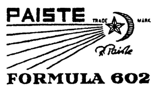 PAISTE FORMULA 602 PAISTE logo