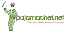 PAJAMACHEF.NET ONLINE PERSONAL CHEF & COOKING INSTRUCTION logo
