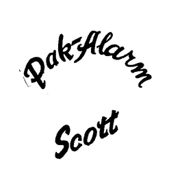 PAK-ALARM SCOTT logo