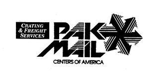 PAK MAIL CENTERS OF AMERICA CRATING & FREIGHT SERVICES logo
