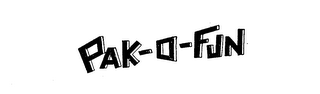 PAK-O-FUN logo