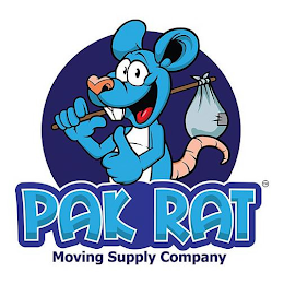 PAK RAT MOVING SUPPLY COMPANY logo