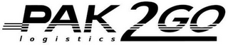 PAK2GO LOGISTICS logo