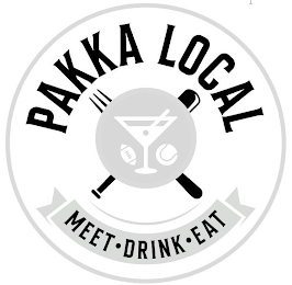 PAKKA LOCAL MEET · DRINK · EAT logo