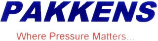 PAKKENS WHERE PRESSURE MATTERS... logo