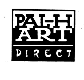 PAL-H ART DIRECT logo
