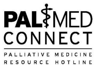 PAL MED CONNECT PALLIATIVE MEDICINE RESOURCE HOTLINE logo