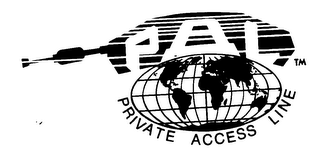 PAL-PRIVATE ACCESS LINE logo