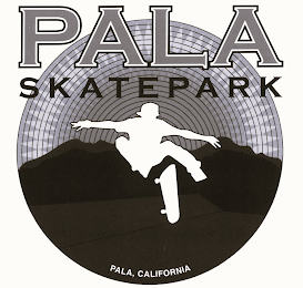 PALA SKATEPARK PALA, CALIFORNIA logo
