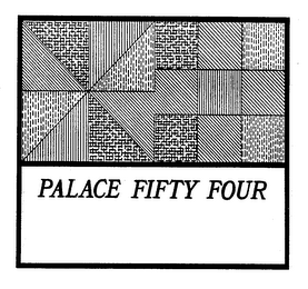 PALACE FIFTY FOUR logo