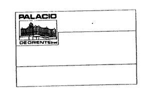 PALACIO DE ORIENTE BRAND logo