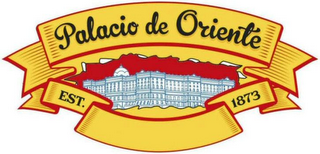 PALACIO DE ORIENTE EST. 1873 logo