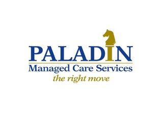 PALADIN MANAGED CARE SERVICES THE RIGHT MOVE logo