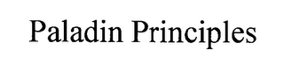 PALADIN PRINCIPLES logo
