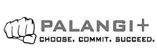 PALANGI + CHOOSE. COMMIT. SUCCEED. logo