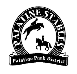 PALATINE STABLES PALATINE PARK DISTRICT logo