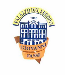 PALAZZO DEL FREDDO GIOVANNI FASSI 1880 GELATERIA logo