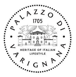 ·PALAZZO DI· VARIGNANA 1705 HERITAGE OF ITALIAN LIFESTYLE logo
