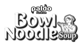 PALDO FUN & YUM BOWL NOODLE SOUP logo