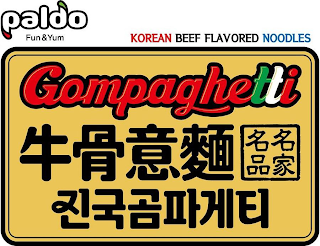 PALDO FUN & YUM KOREAN BEEF FLAVORED NOODLES GOMPAGHETTI logo