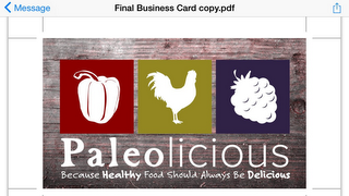 PALEOLICIOUS BECAUSE HEALTHY FOOD SHOULD ALWAYS BE DELICIOUS logo