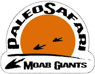 PALEOSAFARI MOAB GIANTS logo