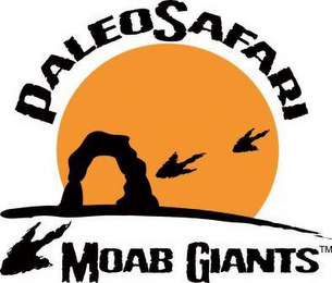 PALEOSAFARI MOAB GIANTS logo