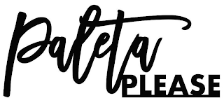 PALETA PLEASE logo