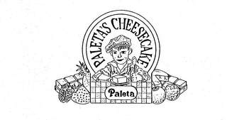 PALETA'S CHEESECAKE PALETA logo