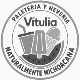 PALETERIA Y NEVERIA VITULIA NATURALMENTE MICHOACANA logo