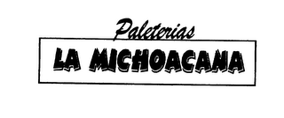 PALETERIAS LA MICHOACANA logo