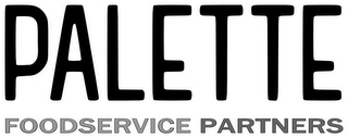 PALETTE FOODSERVICE PARTNERS logo