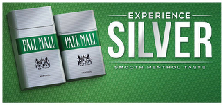 PALL MALL EST 1899 MENTHOL EXPERIENCE SILVER SMOOTH MENTHOL TASTE logo