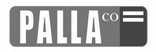 PALLA CO logo