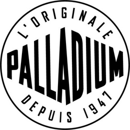 PALLADIUM L'ORIGINALE DEPUIS 1947 logo
