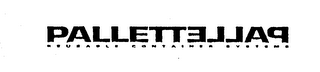 PALLET PALLET REUSABLE CONTAINER SYSTEMS logo