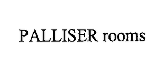 PALLISER ROOMS logo