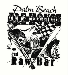 PALM BEACH ALE HOUSE AND RAW BAR logo