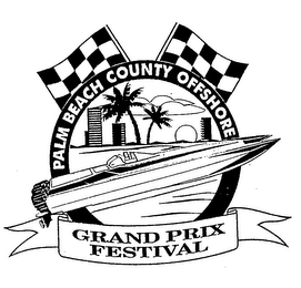 PALM BEACH COUNTY OFFSHORE GRAND PRIX FESTIVAL logo