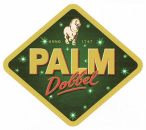 PALM DOBBEL ANNO 1747 logo