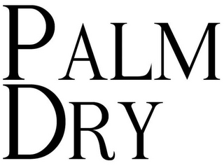 PALM DRY logo
